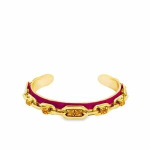 NEW TOVA women's hillary cuff bracelet in maroon